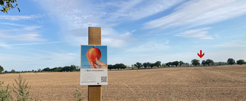 Mars, Standort: Apfelweg
