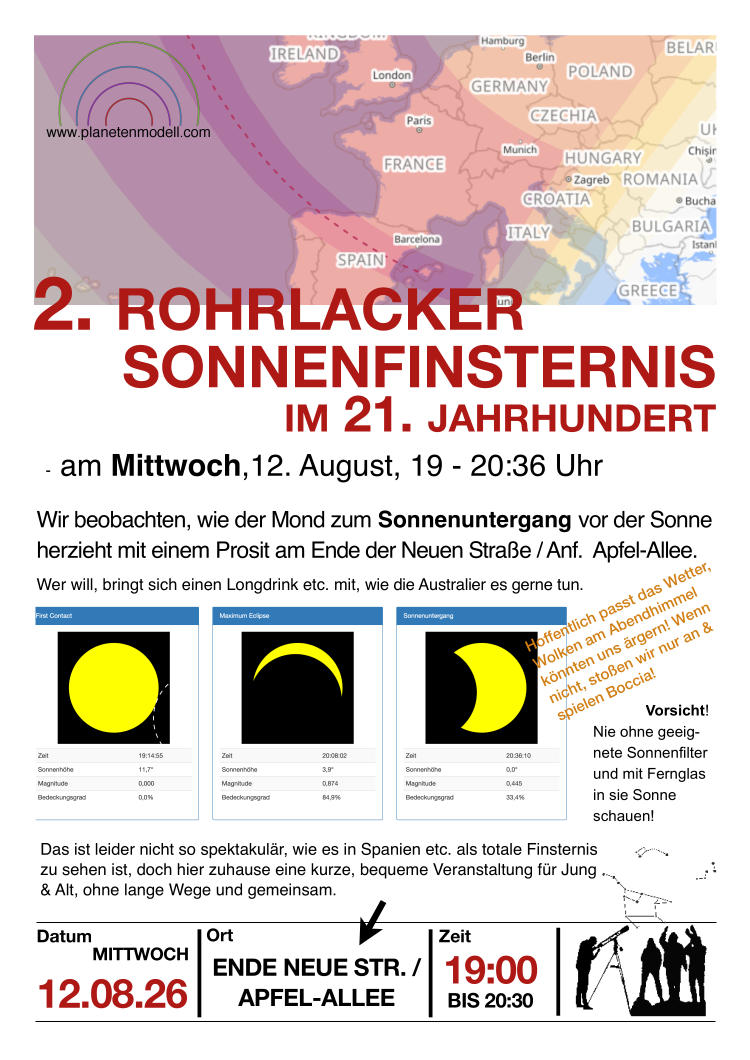 Sonnenfinsternis 2026