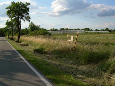 Planetenort Venus 1 an Strae Rohrlack/Garz, vor Rohrlack